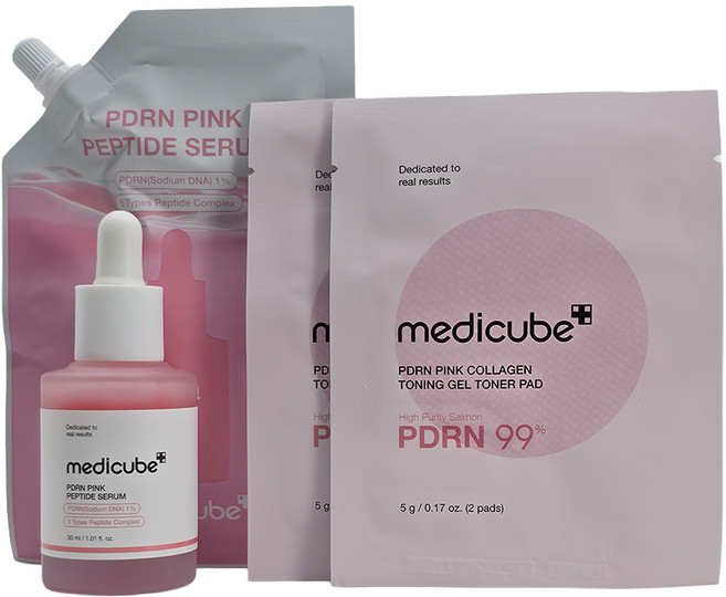 메디큐브 PDRN 핑크 펩타이드 세럼, 80ml, 1개