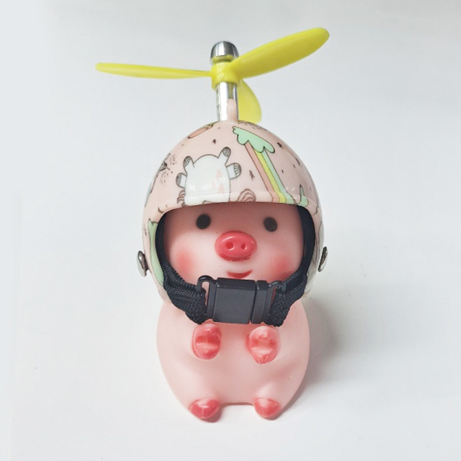 꿀꿀이 러버덕 풀세트 18종 오리벨 후미등 바이크 자전거 오토바이후미등 헬멧 프로펠러 어린이집 유치원 생일답례품, 20.유니콘꿀, 1개