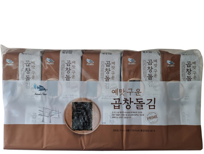 C-WEED 예맛 구운 곱창돌김 17g x 10개입/코스트코 곱창돌김, 10개