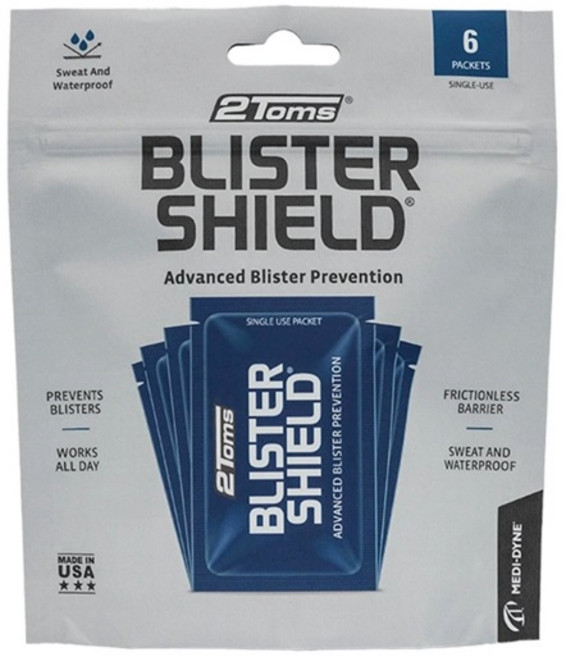 2TOMS 블리스터 쉴드 / 1회용 물집방지, 6개