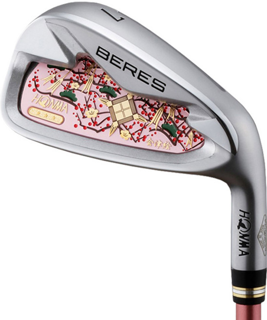 혼마 베레스 아이주 3스타 여성용 7아이언세트, 7아이언세트 (6~11.S), 아마크 MX 3S (L)