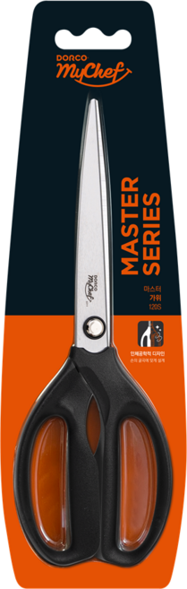도루코 마이셰프 베이직가위 120S DKS-A2, 블랙, 1개