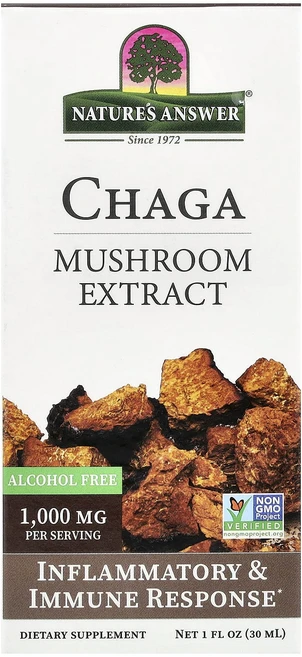새해 첫좋은선물 Nature's Answer 차가버섯 버섯 추출물 알코올 무함유 30ml(1fl oz) 제대로 할인합니다, NaturesAnswer차가버섯버섯추출물알코올무함유30, 1개, 30ml - 쿠팡