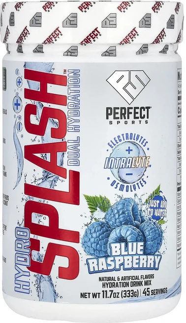 효과가 좋은 PERFECT Sports Hydro 스플래시 듀얼 하이드레이션 블루 라즈베리 333g(11.7oz) 최저가격, PERFECTSportsHydro스플래시듀얼하이드레이션, 333g, 1개 - 쿠팡