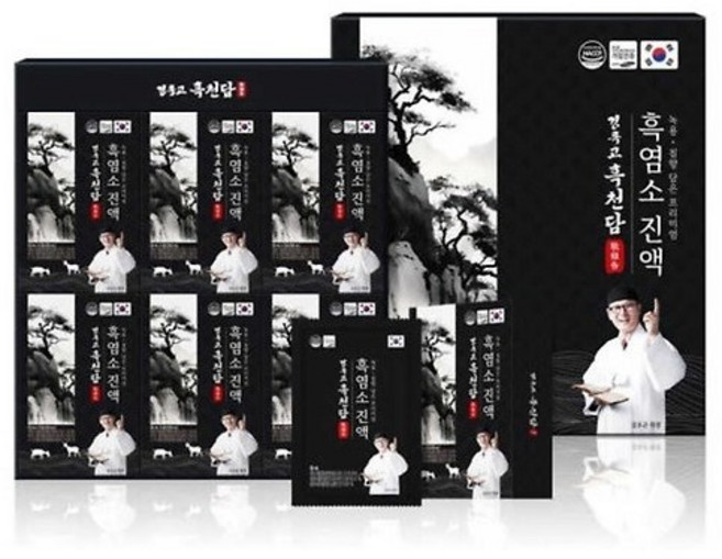 김오곤원장 흑염소 진액 경록고 흑천담 1세트 쇼핑백포함, 1개