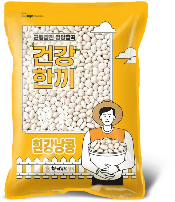 한끼농산 흰강낭콩, 2kg, 1개