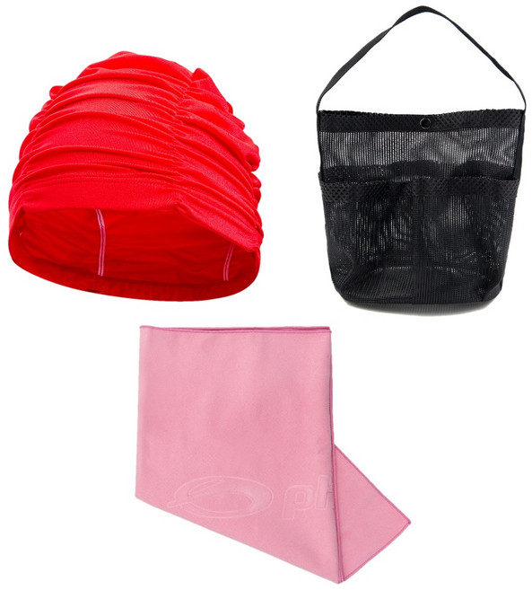 아쿠아로빅 세트, 레드, 1개