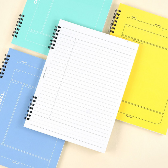 오리지널 코넬 편한노트 4종 1세트, 1개