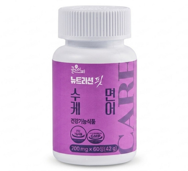 뉴트리션핏 수면케어 락티움 900mgx60정 3개, 60정