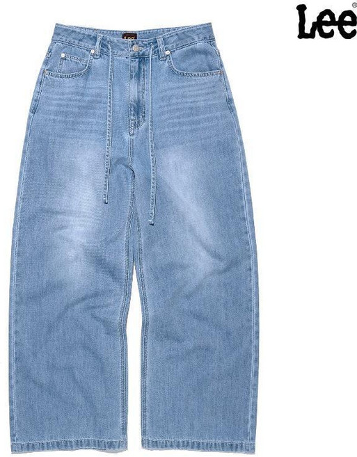 {!백화점정품!} LEE 우먼 썸머 오버사이즈드핏 텐셀 데님 팬츠 인디고 미듐 (LE2602IP77IM)