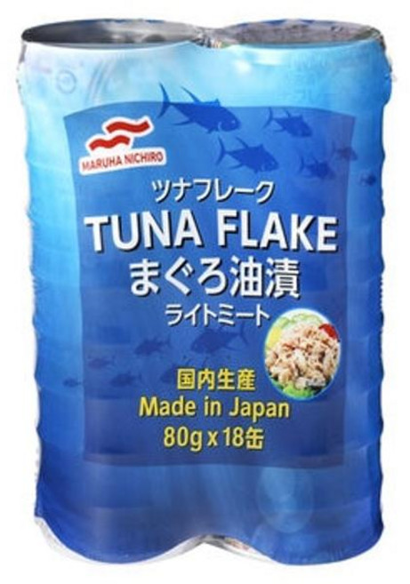 MARUHA NICHIRO 참치 플레이크 80g x 18캔 1440g, 1.44kg, 3개