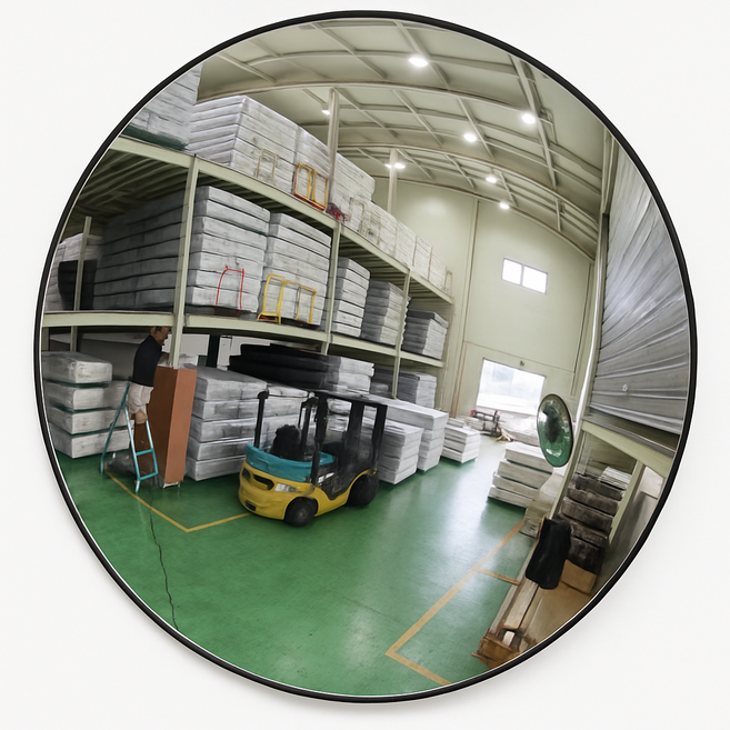 그린사이트 국내산 실내반사경(선명도최고)200 300 400 500 600 800, 1개, 실버