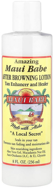 마우이베이브 애프터 브라우닝 로션 탠 인헨서 & 힐러 8fl oz(236ml), 1개, 236ml