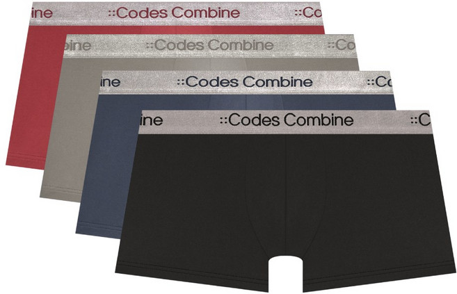 코데즈컴바인이너웨어 딥무드 실버밴딩 드로즈 4종