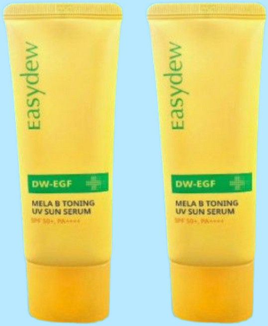 이지듀 멜라 비 토닝 유브이 선세럼 SPF50+ PA++++, 40ml, 2개
