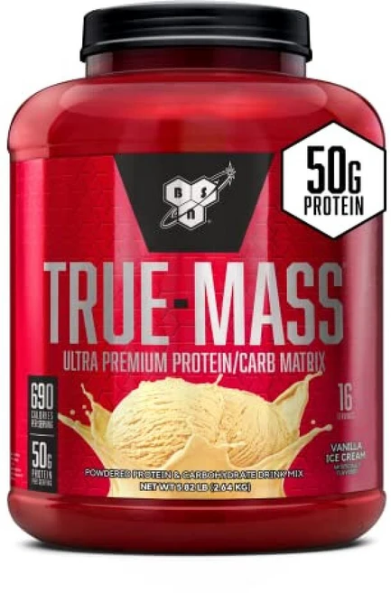 BSN 트루매스 1200 프로틴 파우더 4.71kg 초콜릿, True-Mass 1200, 15 Servings (Pack of 1), Chocolate Milkshake, 1개 - 쿠팡