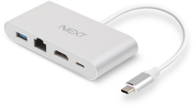 C타입 허브 삼성스마트폰 DEX모드지원 맥북프로 HDMI 모니터 미러링 PD충전포트 인터넷연결랜포트 멀티잭, 1개