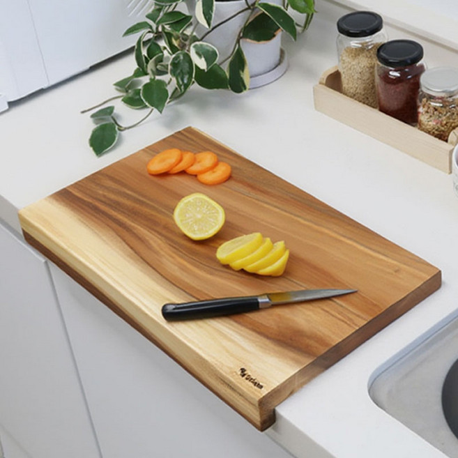 딱다구리 원목 빌트인도마 싱크대도마 나무도마, 우드