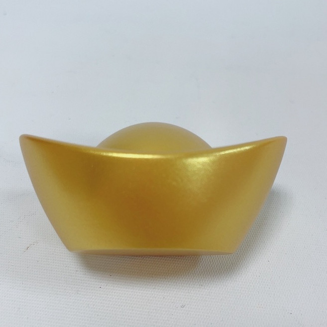 金色金元寶擺飾 實心波麗 質感沉穩 招財進寶, 金色