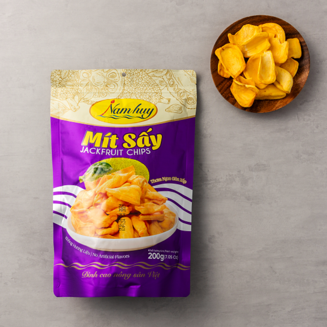 잭푸르트칩 대용량 베트남 건과일칩, 200g, 1개