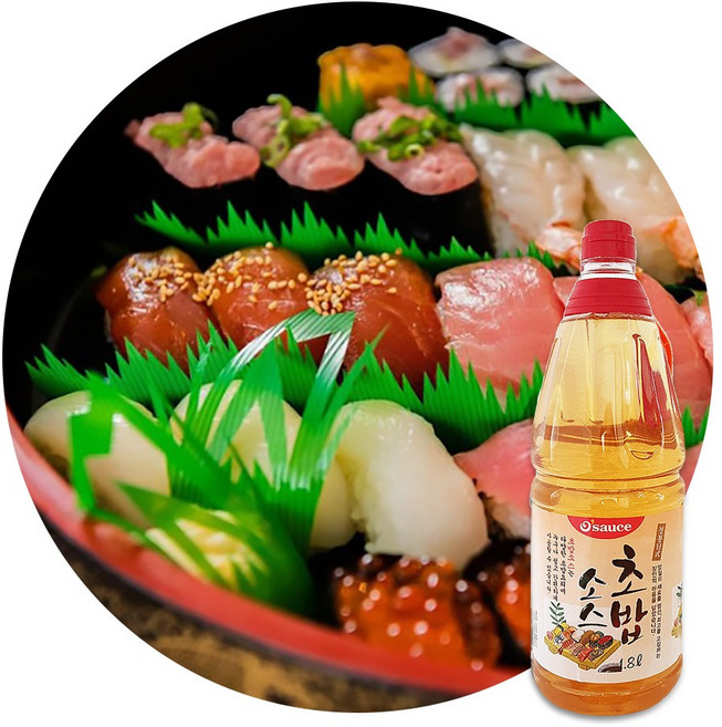 지케이푸드 선도 초밥소스 1.8L 단촛물 대용량, 1개