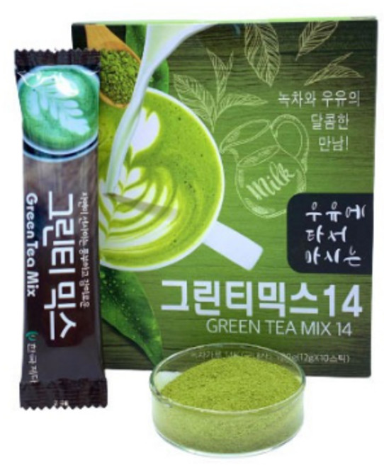 한국제다 그린티 믹스 스틱, 1개, 12g