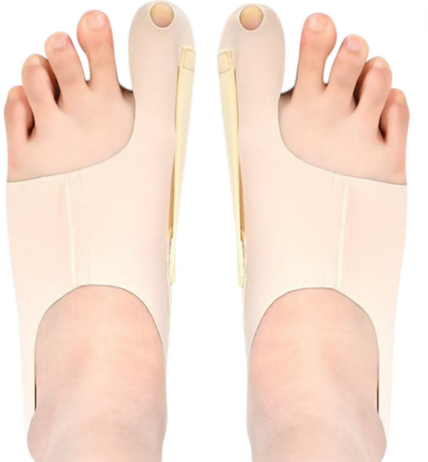신발핏 무지외반 발가락 고정밴드 보호대 좌우2개+메디컬링, 1개