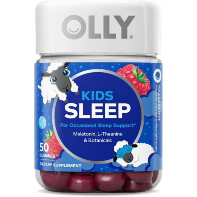 올리 키즈 구미 멜라토닌 L테아닌 카모마일 60개 50개, 올리 키즈 구미 멜라토닌 L테아닌 카모마일 60개 50, 1개 - 쿠팡