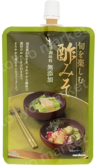 마루코메 슌오타노시무 스미소 새콤한 일본 된장 미소된장 소스 (100g), 100g, 1개
