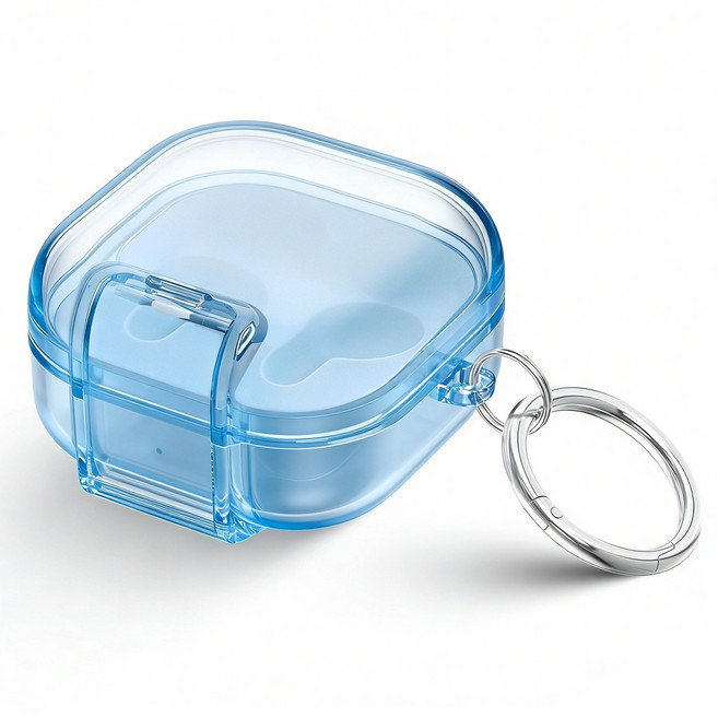 버즈4 / 버즈4 프로 케이스, 블루, 1개, 버즈4/버즈 4 프로