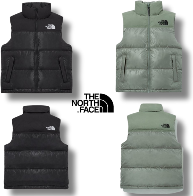 (정품) 노스페이스 온볼 눕시 베스트 아우터 데일리 패딩 조끼 남여공용 캐주얼 가을 겨울 간절기