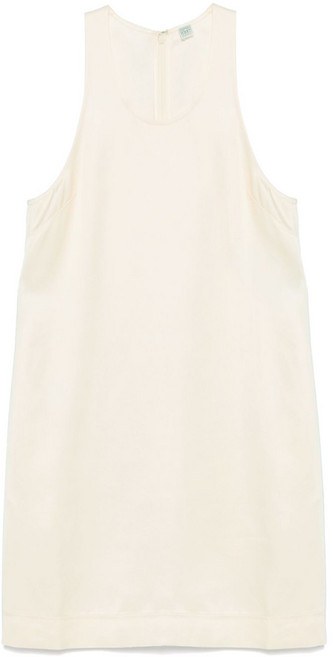 토템 스쿱 넥 미니 드레스