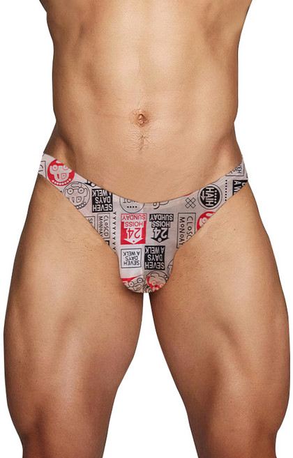 남성 삼각팬티 패션 개성 프린트 아이스쿨 통기성 편안한 헴 남자팬티 Men's Underpants