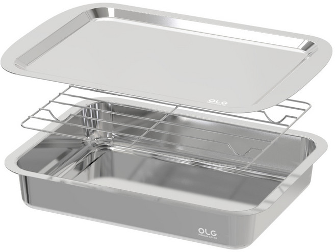 올지 셀렉트 스텐밧드 트레이 3종세트 무연마제, 1세트, (밧드, 트레이, 렉)