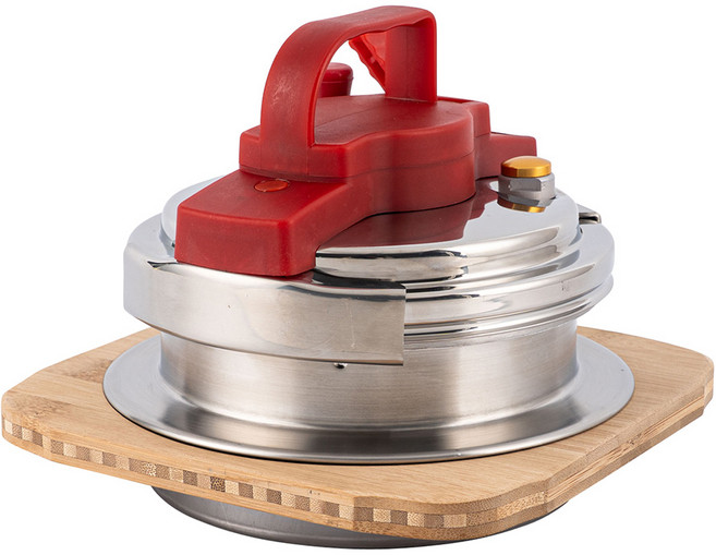 넥소마 명품솥밥 가마솥 압력밥솥 1~2인용 4세대 압력밥솥, 넥소마밥솥 레드