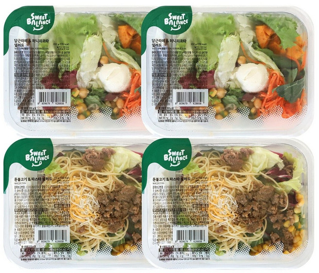 [코스트코]스윗밸런스샐러드 2종 4팩 820g