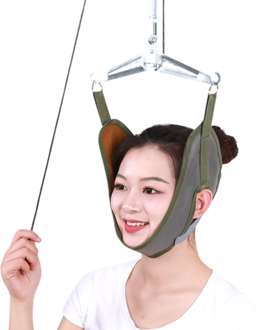 르브아 목 견인기 간편한 가정용 스트레칭 넥 서포트