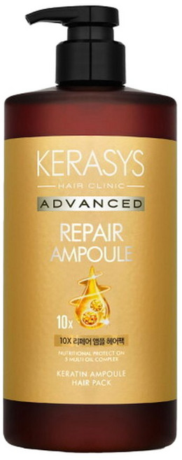 케라시스 어드밴스드 리페어 앰플 헤어팩 1L + 트리트먼트 180ml 증정, 1개