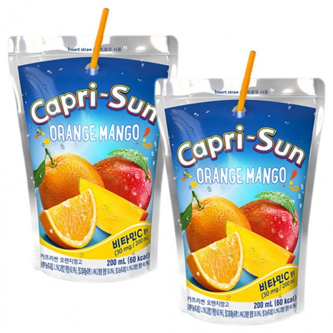 카프리썬 오렌지망고 200ml x 20입 10입x2박스