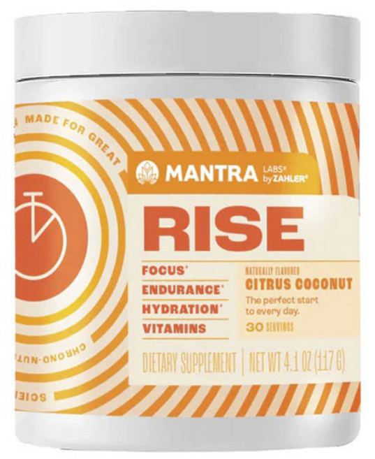 Zahler Mantra Lab Rise 柑橘椰子粉, 1個, 117g