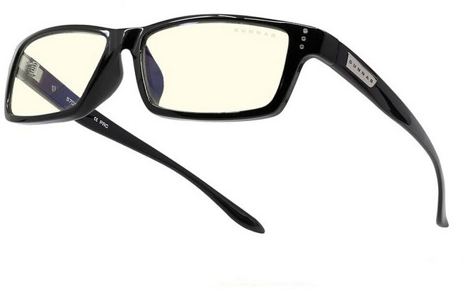 게이밍 안경 | 블루 라이트 차단 안경 | Riot/Onyx by Gunnar | 35% 블루 라이트 보호 100% UV 라이트 반사 방지 기능으로 눈의 피로 및 건조 감소