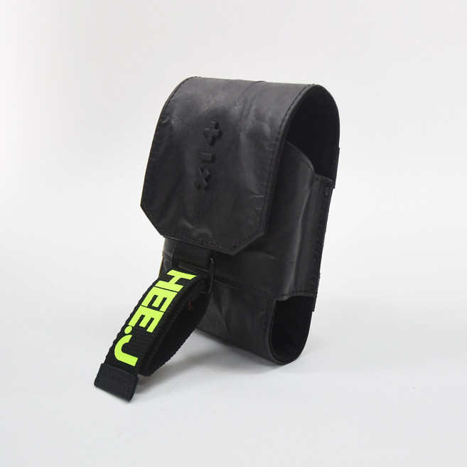 [플러스마이너스엑스] 골프 거리측정기케이스MEDIUM 골프파우치, 블랙, 3.리그체, 4.네온옐로우