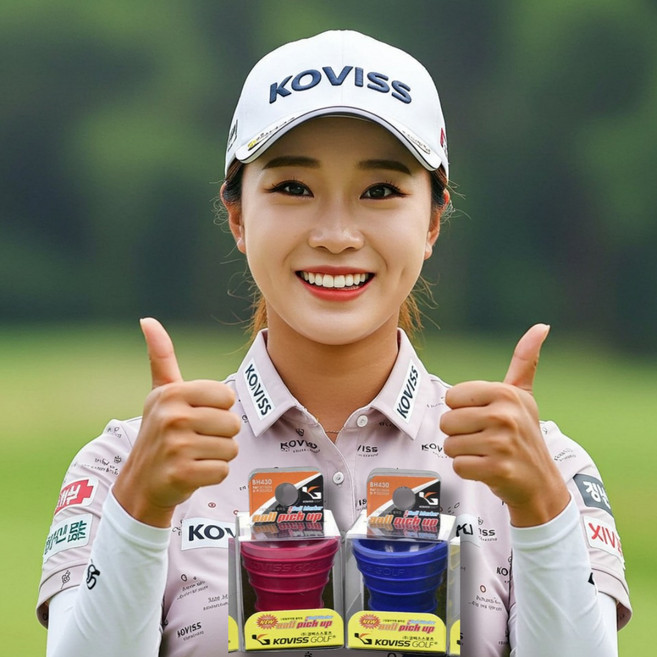 1+1 코비스 골프공 회수기, 혼합색상, 2개