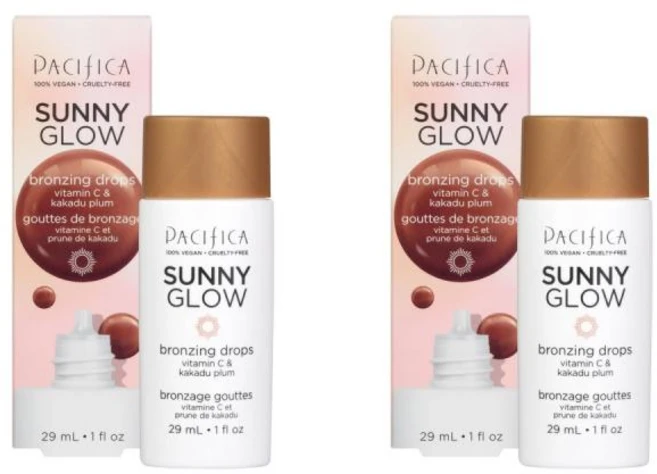 Pacifica Sunny Glow 브론징 드롭 29ml 2팩 - 쿠팡