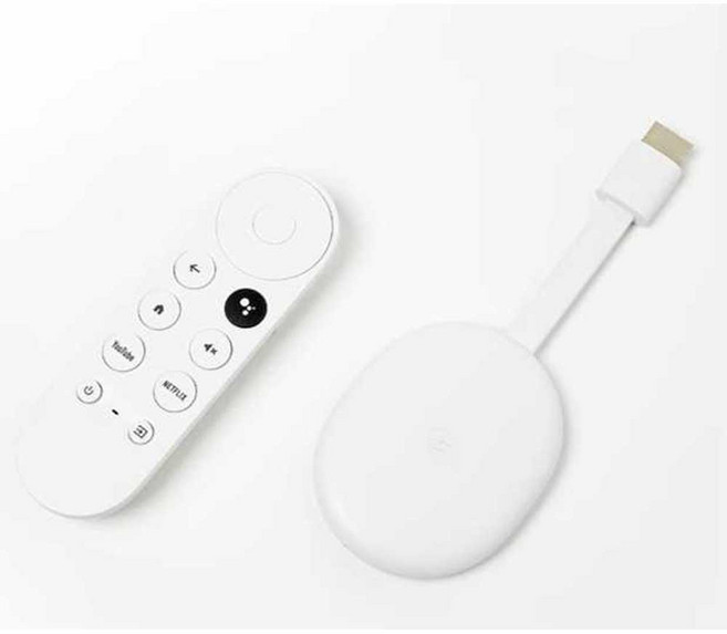 구글 크롬캐스터 4K 넷플 블루투스 스트리밍 음성 미러링 버전 화이트, 4K 버전