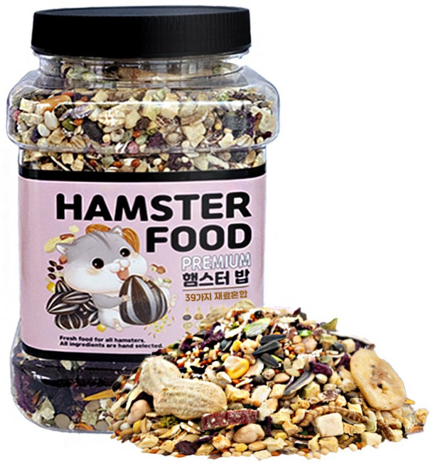 그로비타 프리미엄 햄스터 사료, 550g, 1개