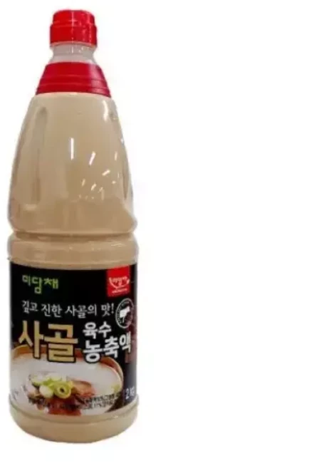 미담채 사골육수 농축액 8개 1박스, 1개, 2kg