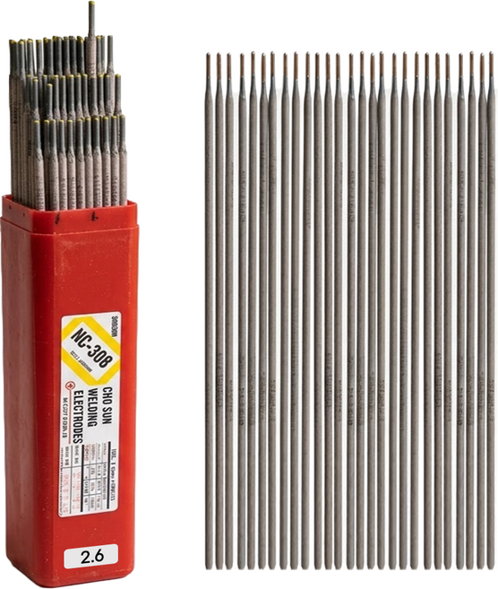 조선선재 스텐 아크봉 NC 308 2.0mm 2.6mm 3.2mm 4.0mm 낱개판매/5kg, 1개, 2.6mm × 27개