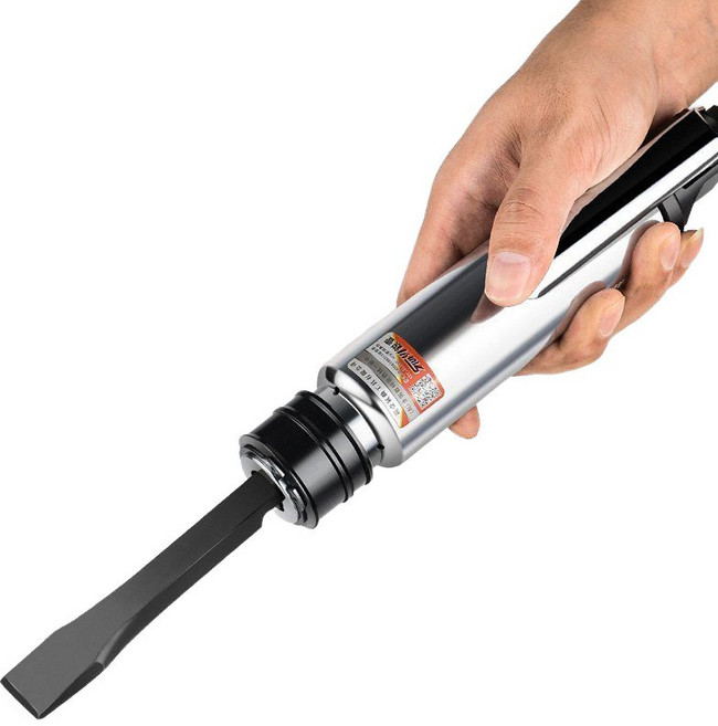 에어 뿌레카 녹제거 에어함마 콘크리트 치핑기 시멘트 소형 제거, 곡선 평면 삽 1개