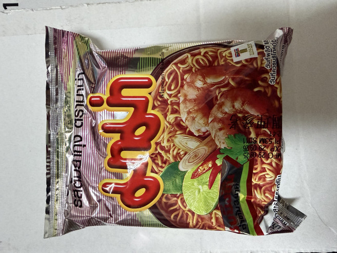 媽咪麵 鮮蝦味 泰式酸辣風味 泡麵 55克, 30個